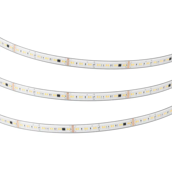 Светодиодная лента герметичная DMX-PS-A140-14mm 24V Day-MIX-PX14 (14 W/m, IP67, 5m) (Arlight, Изменяемая ЦТ)