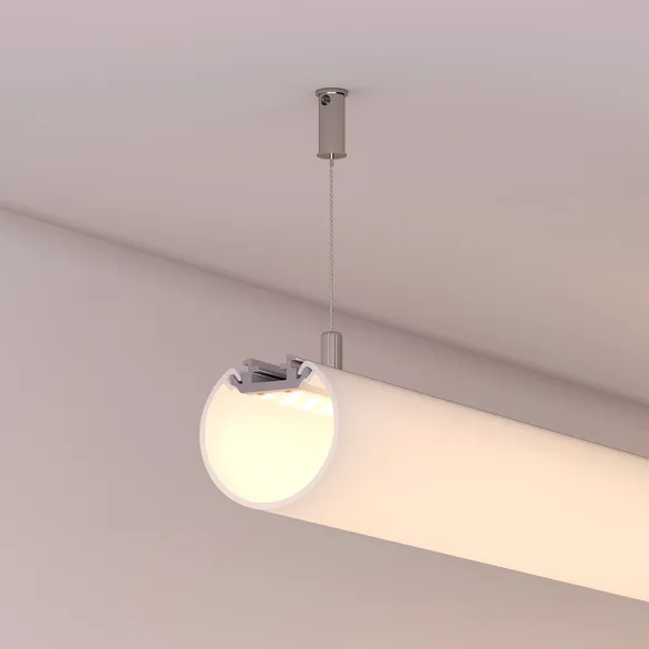 Профиль ROUND-D40-2000 ANOD (Arlight, Алюминий)