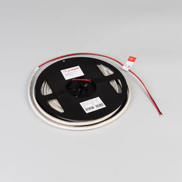 Светодиодная лента SOB-M288-10mm 24V Warm3000 (10 W/m, IP20, 5m) (Arlight, резка 1 светодиод)