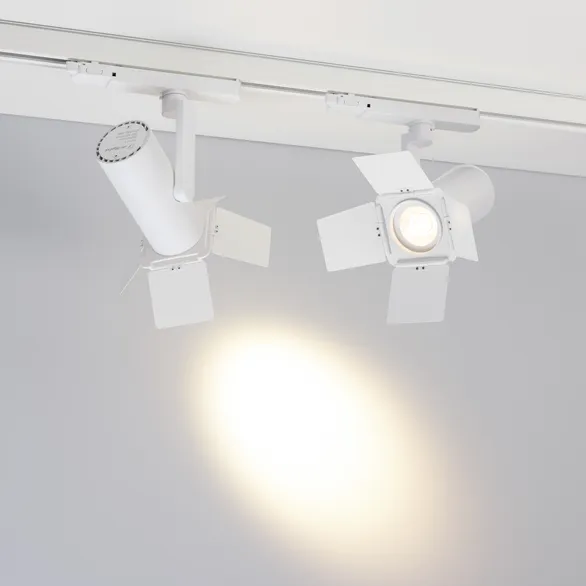 Шторки кашетирующие LGD-ARTIFACT-BARNDOOR-R65 (WH) (Arlight, Металл)