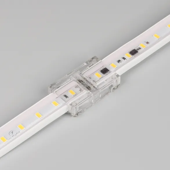 Коннектор прямой для ленты ARL-50000PV (15.5x6mm) прозрачный (Arlight, Пластик)