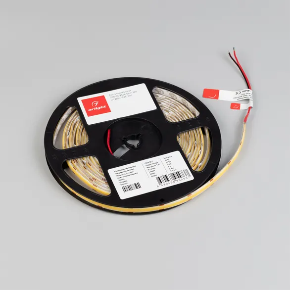 Светодиодная лента герметичная COB-SE-X544-8mm 24V Warm2700 (11 W/m, IP65, 5m) (Arlight, -)
