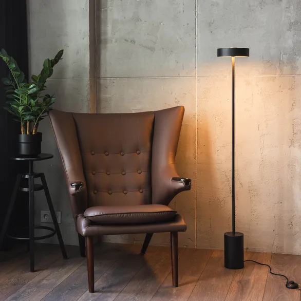 Светильник SP-SAMSARA-FLOOR-16W Warm3000 (BK, 110 deg, 230V) (Arlight, IP20 Металл, 3 года)