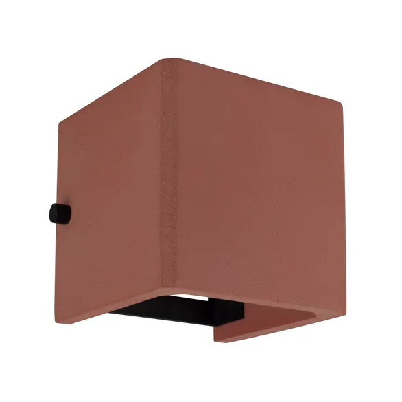 Светильник LGD-PERAN-WALL-S120x120-6W Warm3000 (Beige red, 0-80 deg, 230V) (Arlight, IP65 Бетон, 3 года)