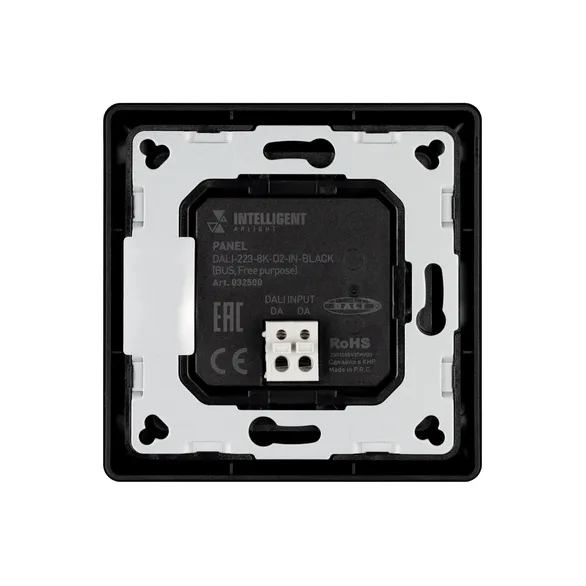 INTELLIGENT ARLIGHT Панель DALI-223-8K-D2-IN-BLACK (BUS, Free purpose) (IARL, -)
