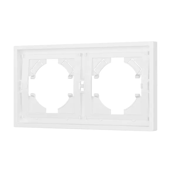 Рамка пластиковая FRM-TENDO-PL-2-WH (Arlight, -)