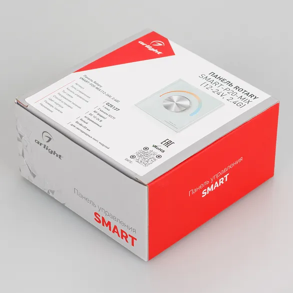 Панель Rotary SMART-P20-MIX (12-24V, 2.4G) (Arlight, IP20 Пластик, 5 лет)