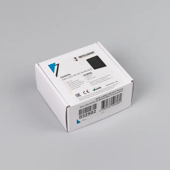 INTELLIGENT ARLIGHT Панель DALI-223-4K-D2-IN-BLACK (BUS, Free purpose) (IARL, -)