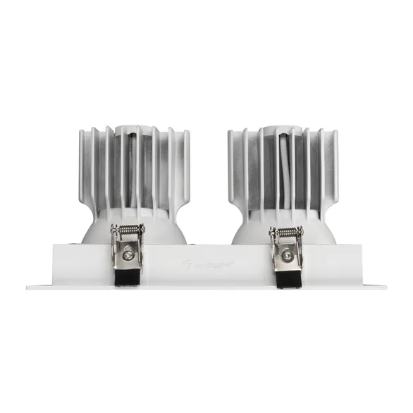 Светильник MS-VORTEX-BUILT-S210x117-2x20W Day4000 (WH-WH, 20 deg, 230V) (Arlight, IP20 Металл, 5 лет)