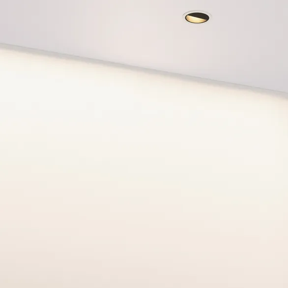 Светильник встраиваемый DL-VEILA-R63-8W Day4000 (Белый RAL9003, A44x46 deg, 230V) (Arlight, IP20 Металл, 5 лет)