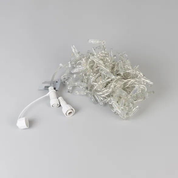Светодиодная гирлянда ARD-STRING-CLASSIC-1000-CLEAR-100LED-PULSE Azure (230V, 7W) (Ardecoled, IP65)