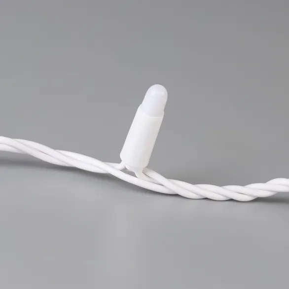 Светодиодная гирлянда ARD-STRING-CLASSIC-10000-WHITE-100LED-MILK-PULSE Warm (230V, 7W) (Ardecoled, IP65)