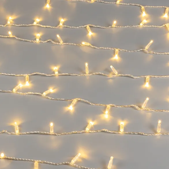 Светодиодная гирлянда ARD-STRING-CLASSIC-10000-CLEAR-100LED-STD WARM (230V, 7W) (Ardecoled, IP65, 1 год)