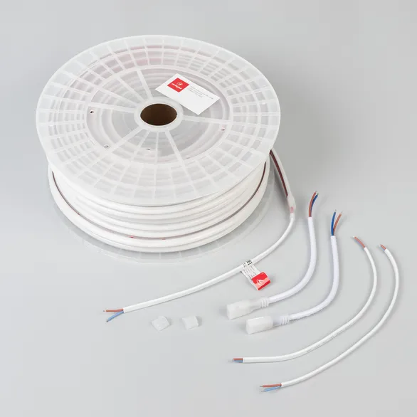 Светодиодная лента герметичная ARL-PSW-U286-10mm 230V White6000 (13 W/m, IP67, 50m) (Arlight, -)