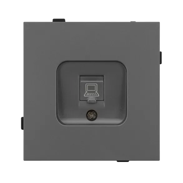 Механизм компьютерной розетки SCT-TENDO-MPC1-SFPL-GR (RJ-45, CAT6) (Arlight, -)