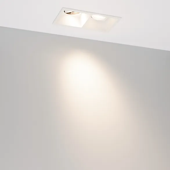 Светильник MS-FLOW-BUILT-S157x85-2x12W Day4000 (BK, 38 deg, 230V) (Arlight, IP20 Металл, 5 лет)