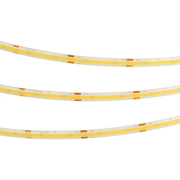 Светодиодная лента герметичная COB-SE-X320-8mm 24V Warm3000 (8 W/m, IP65, 5m) (Arlight, -)