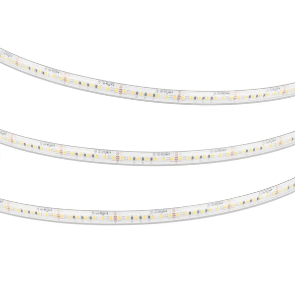 Светодиодная лента герметичная RTW-PS-A140-12mm 24V Day4000 (4-18 W/m, IP67, 5m) (Arlight, CRI>90)