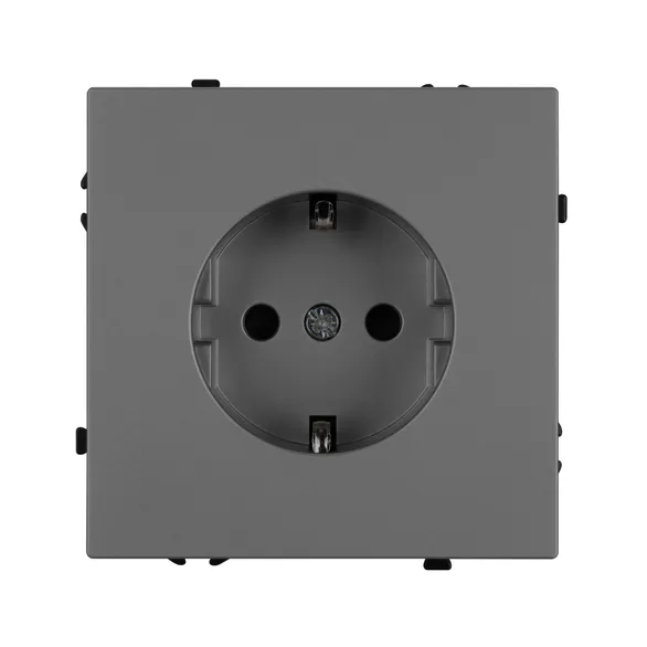 Механизм электрической розетки SCT-NOBE-MEU1-SFPL-GR (230V, 16A) (Arlight, -)