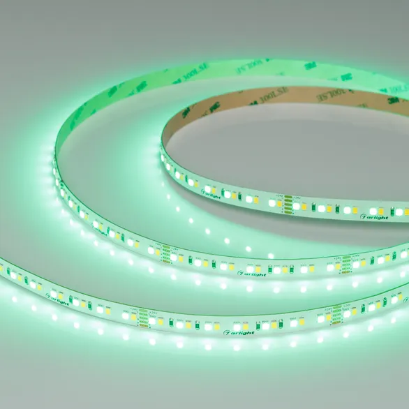 Светодиодная лента RT-A168-10mm 24V RGBW-White (20 W/m, IP20, 5m) (Arlight, высок.эфф.150 лм/Вт)