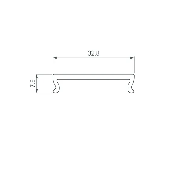 Экран ARH-LINE-3750A-2000 CLEAR (Arlight, Пластик)