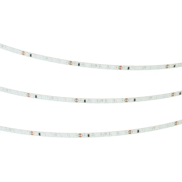 Светодиодная лента RT-A120-5mm 24V Green (9.6 W/m, IP20, 2835, 5m) (Arlight, узкая)