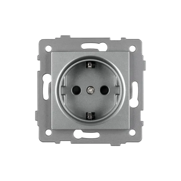 Механизм электрической розетки SCT-MEU1-PL-GR-V (250V, 16A) (Arlight, -)