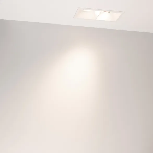 Светильник MS-FLOW-BUILT-S157x85-2x12W Day4000 (WH, 55 deg, 230V) (Arlight, IP20 Металл, 5 лет)