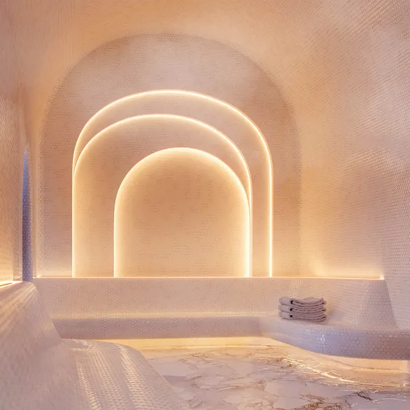 Светодиодная лента герметичная COB-PSW-X480-8mm 24V White6000 (6 W/m, IP67, TWP100, 5m) (Arlight, CRI>90)