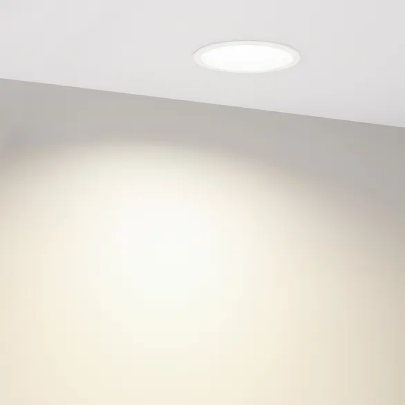 Светильник MS-BREEZE-BUILT-R82-9W Day4000 (WH, 85 deg, 230V) (Arlight, IP20 Металл, 5 лет)