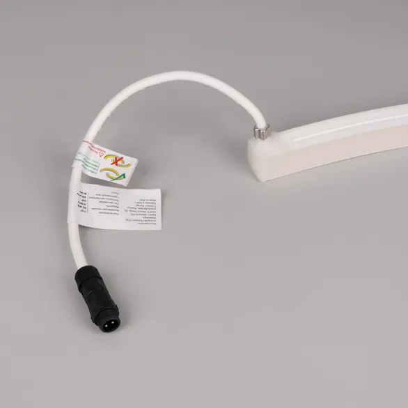 Светодиодная лента герметичная MOONLIGHT-PRO-TOP-X320-20x20mm 48V Day4000 (10 W/m, IP67, 30m, wire x2) (Arlight, Вывод боковой, 7 лет)