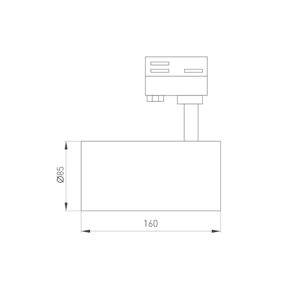 Светильник LGD-CALIPSO-4TR-R85-20W Day4000-MIX (BK, 38 deg, 230V, TRIAC) (Arlight, IP20 Металл, 5 лет)