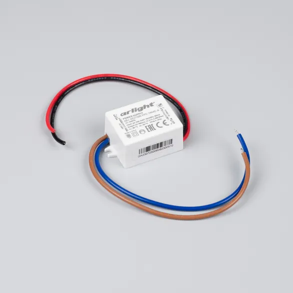 Блок питания ARJ-KE21300-PFC-TRIAC-A (6.3W, 300mA) (Arlight, IP44 Пластик, 5 лет)