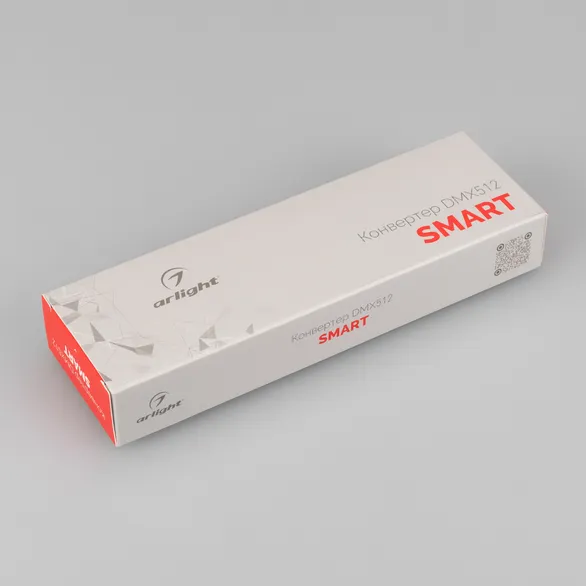 Конвертер SMART-K38-DMX (12-24V, SPI, 2.4G) (Arlight, IP20 Пластик, 5 лет)