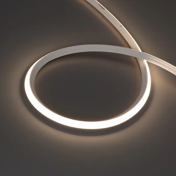 Светодиодная лента герметичная MOONLIGHT-3D-X544-10x10mm 24V Day4000 (8 W/m, IP67, 5m, wire x1) (Arlight, Вывод боковой, 5 лет)