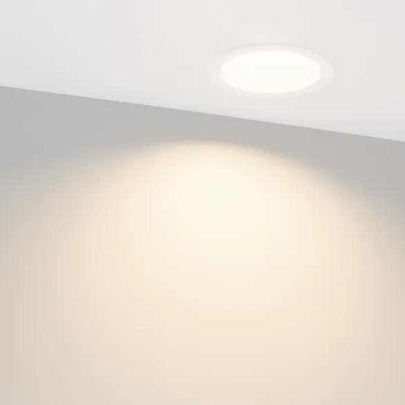 Светильник MS-DROP-BUILT-R105-14W Day4000 (WH, 85 deg, 230V) (Arlight, IP54 Металл, 5 лет)