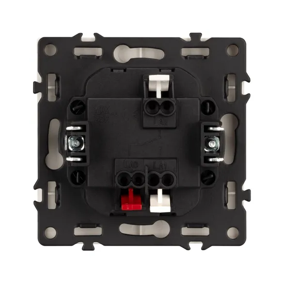 Механизм выключателя одноклавишный проходной SWT-NOBE-MKP1-SFPL-CA (230V, 10A) (Arlight, -)