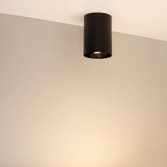 Светильник SP-FOCUS-R86-10W Warm3000 (BK, 15 deg, 230V) (Arlight, IP54 Металл, 5 лет)