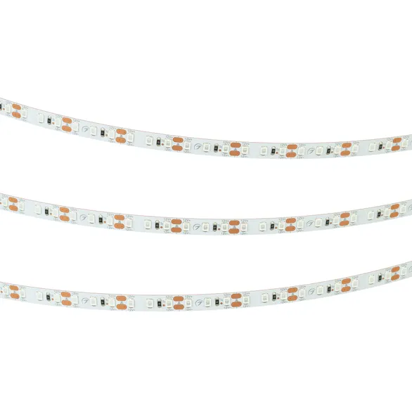 Светодиодная лента RT-A120-8mm 12V Green (9.6 W/m, IP20, 2835, 5m) (Arlight, Открытый)