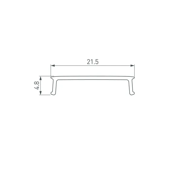 Экран FANTOM-W23-2000 OPAL (Arlight, Пластик)