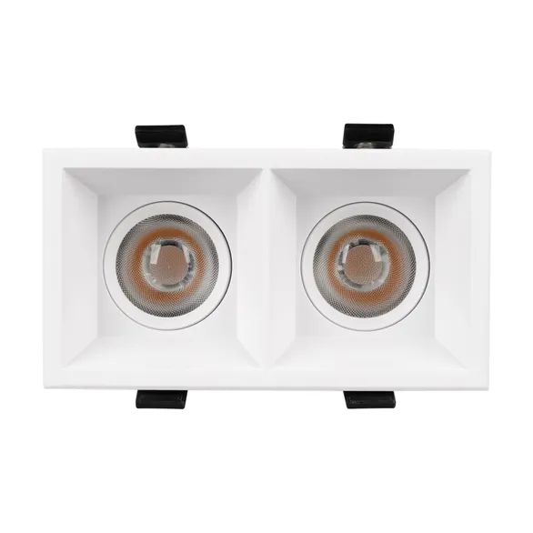 Светильник MS-FLOW-BUILT-S157x85-2x6W Warm3000 (WH, 55 deg, 230V) (Arlight, IP20 Металл, 5 лет)