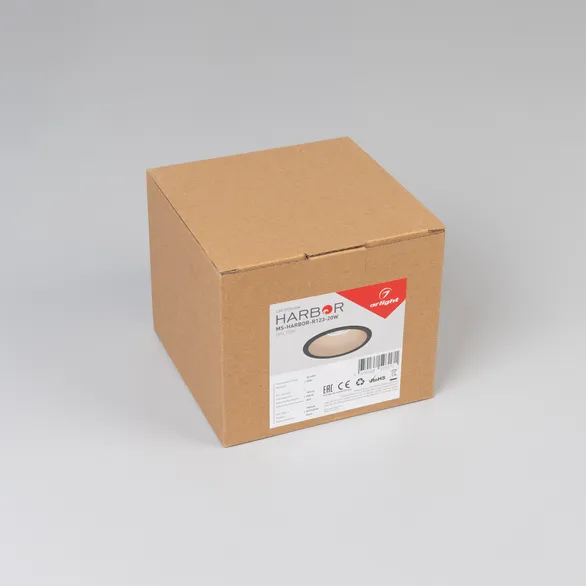 Светильник MS-HARBOR-R123-20W Day4000 (BK, 36 deg, 230V) (Arlight, IP20 Металл, 5 лет)