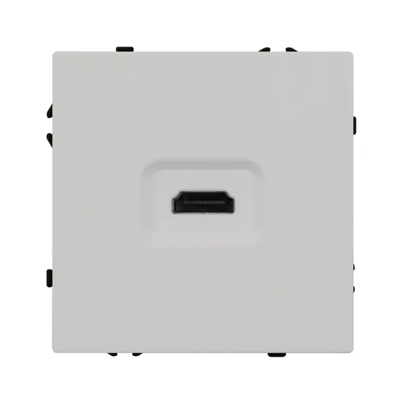 Механизм HDMI розетки SCT-NOBE-MHD1-SFPL-IS (Arlight, Никель)
