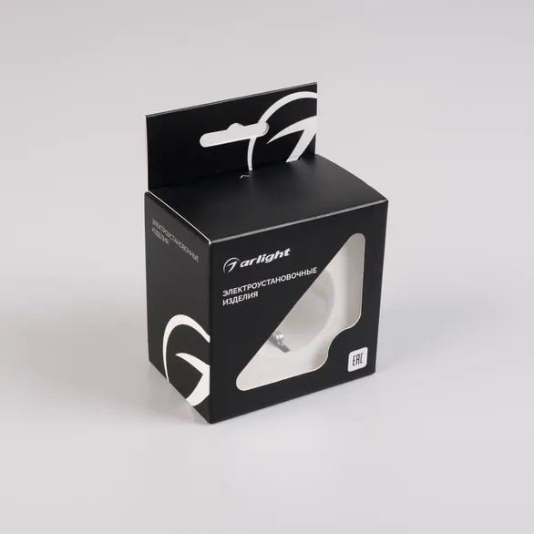 Механизм электрической розетки SCT-NOBE-MEU1-SFPL-WH (230V, 16A) (Arlight, -)