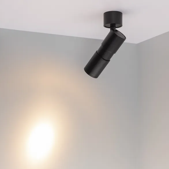 Светильник SP-ARTEMIS-SURFACE-FLAP-R55-12W Warm3000 (BK, 8-80 deg, 230V) (Arlight, IP20 Металл, 5 лет)