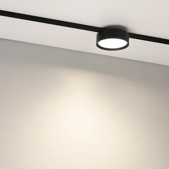 Светильник MAG-MICROCOSM-RONDO-R105-10W Day4000 (BK, 90 deg, 24V) (Arlight, IP20 Металл, 5 лет)