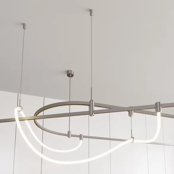 Держатель трека ART-APRIORI-HOLDER-HANG-TUBE-L1500 (TN) (Arlight, IP20 Металл, 3 года)