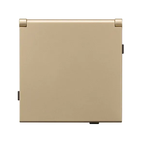 Механизм розетки влагозащищённый SCT-TENDO-MCP-SFPL-GD (230V, 16A) (Arlight, -)