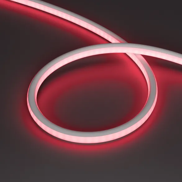Светодиодная лента герметичная SPI-WAVE-TOP-G200-18x15mm 24V RGB PX2 (26 W/m, IP54, 5m, wire x1) (Arlight, Вывод прямой, 3 года)