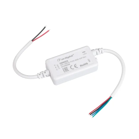 Диммер ARL-SIRIUS-TUYA-RGB-SUF Slim (12-24V, 3x2A, 2.4G) (Arlight, Контроллер)